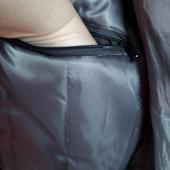 Large Men's Coat Weather Resistant With Removable Hood Calvin Klein - Picture 14 of 16